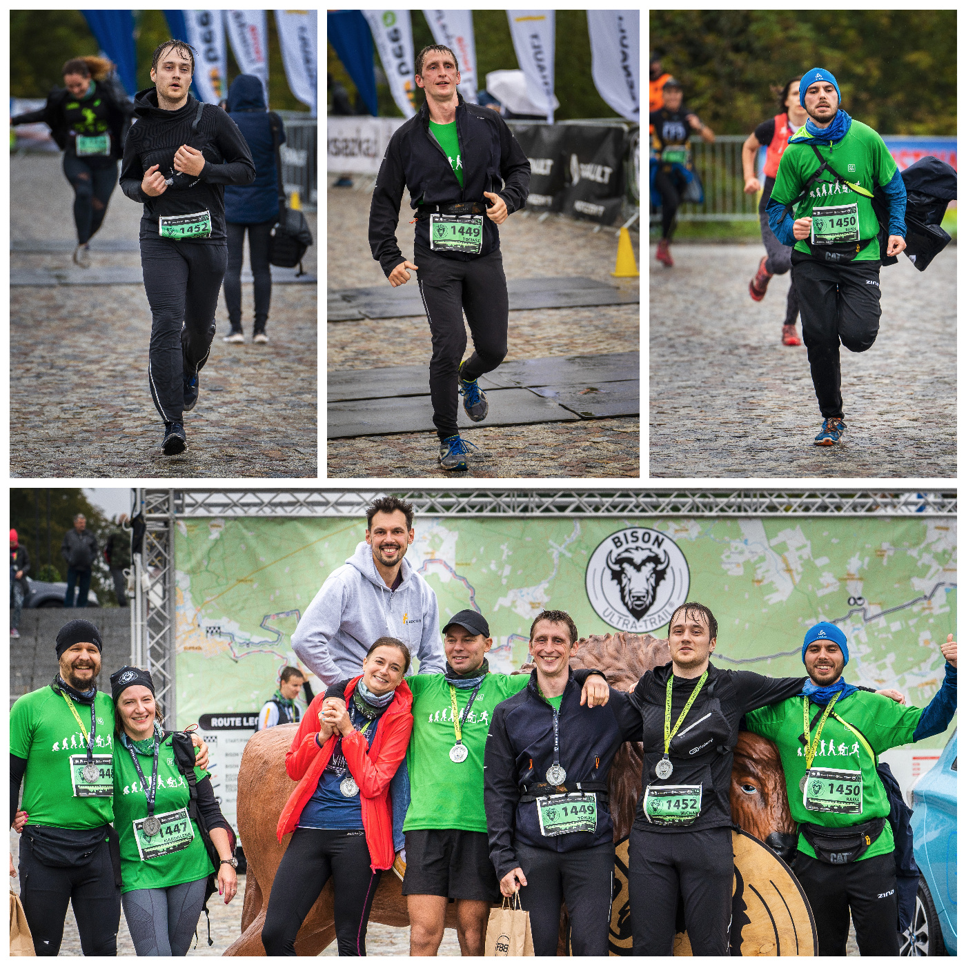 A running team of cronners